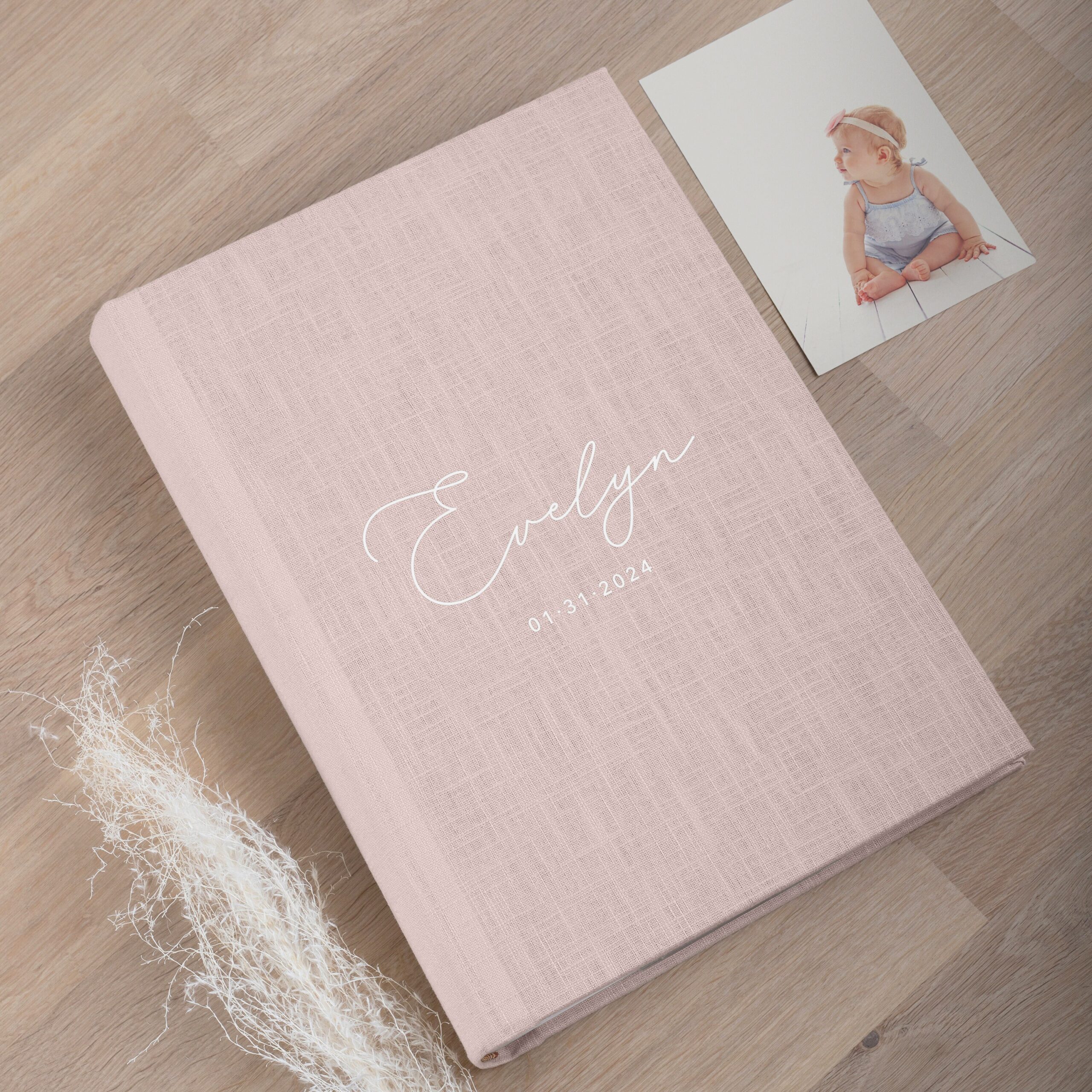 Baby Photo Album with Sleeves for 300 4x6" 10x15cm Photos |  Baby Slip In Photo Album #3 - Image 3