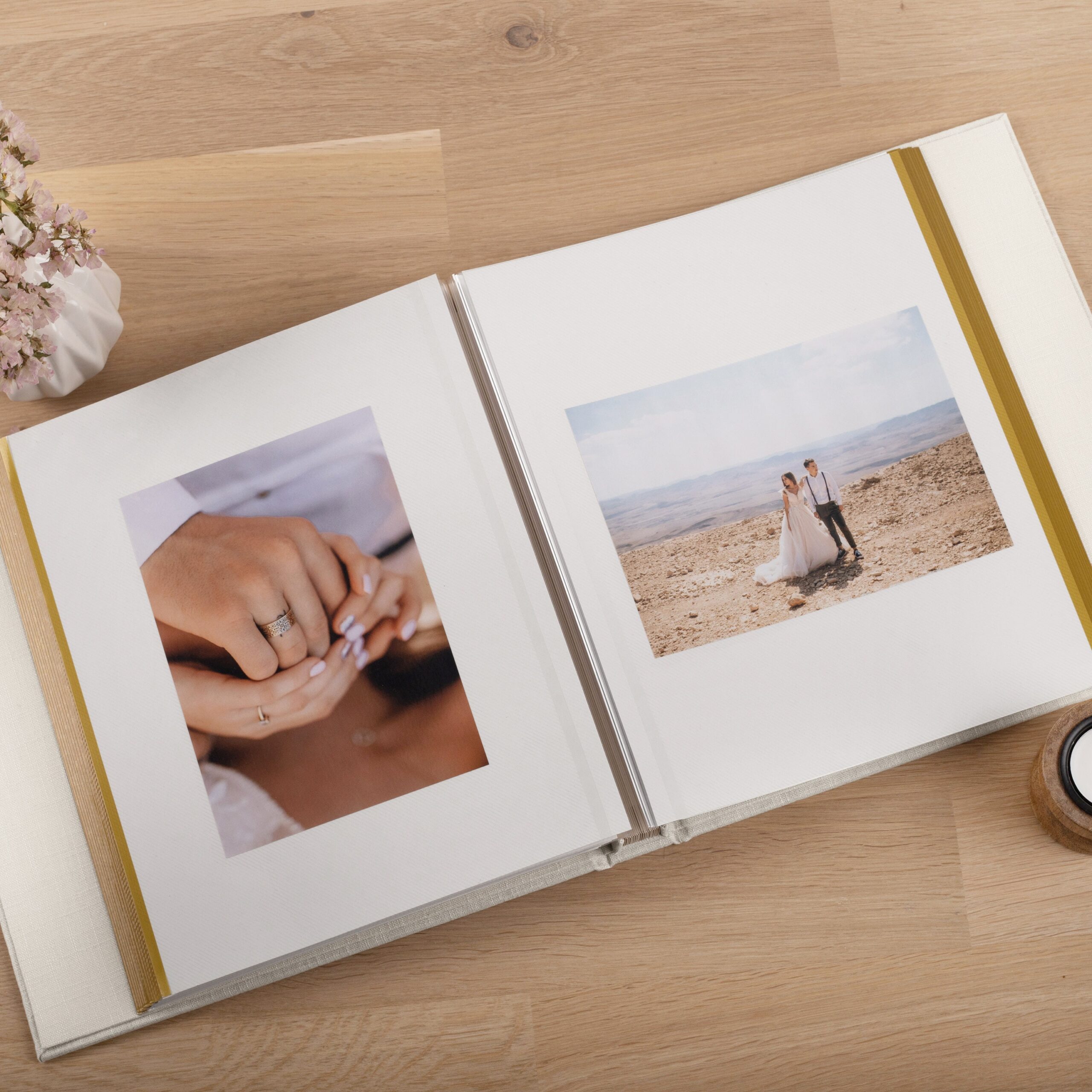 Personalized Self - Adhesive Wedding Photo Album #2 - Image 4