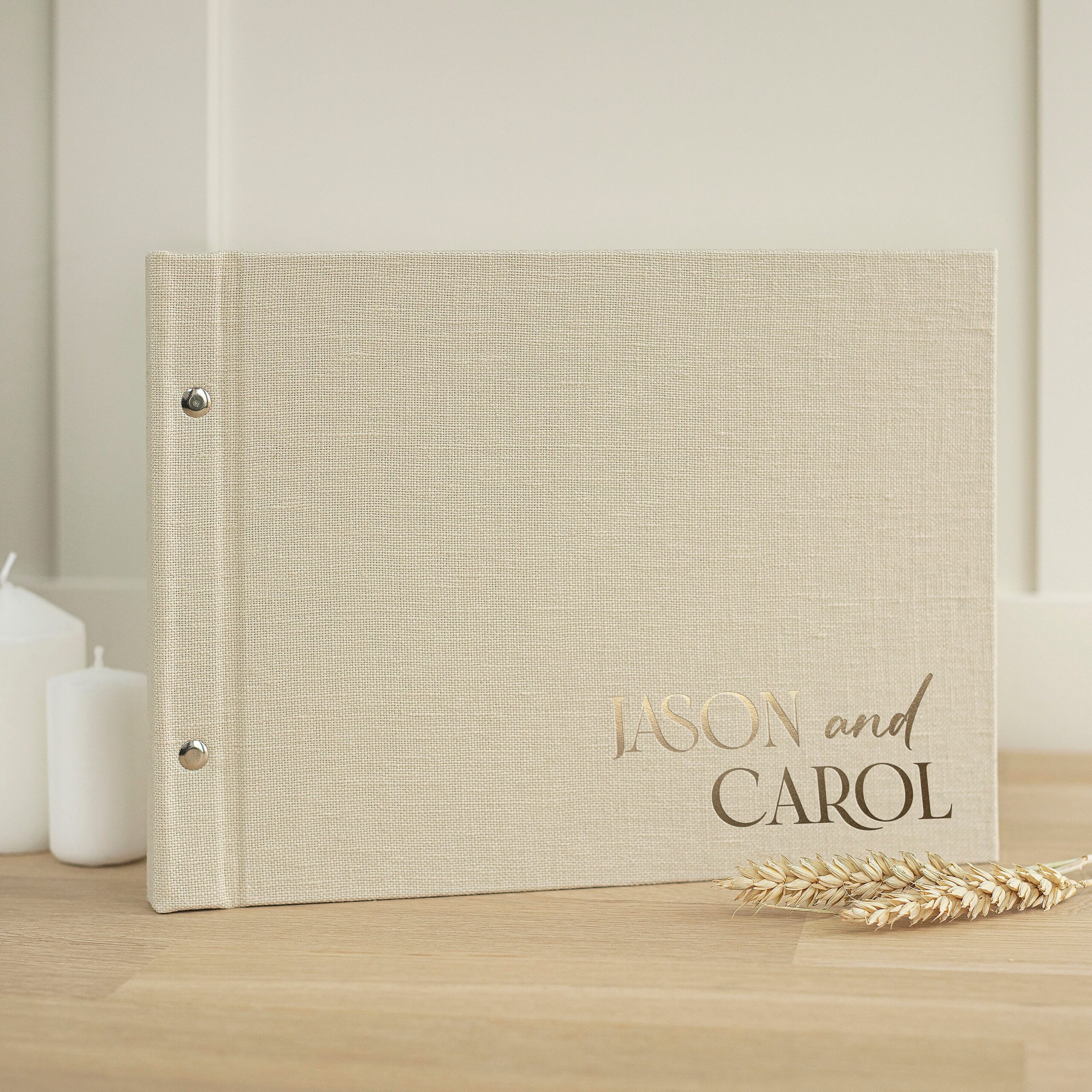 Wedding Guest Book | Blank or Lined Pages #3