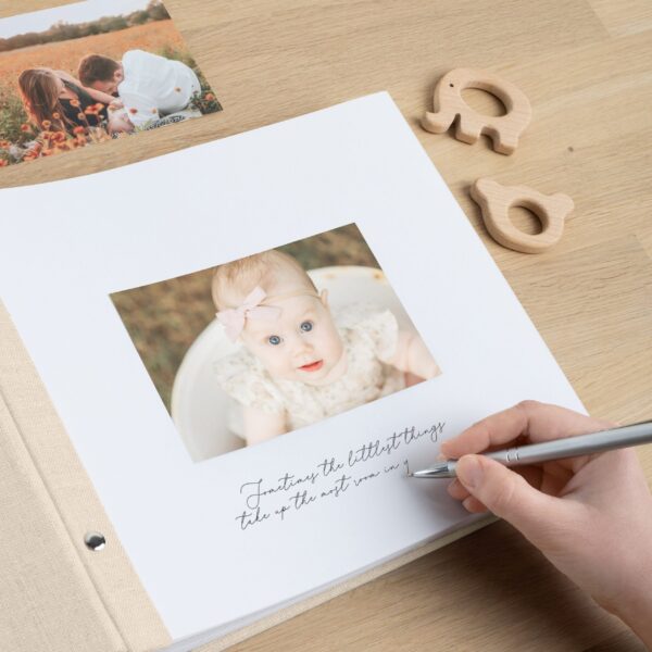 First Years Baby Memory Book | Personalized Baby Photo Album #2