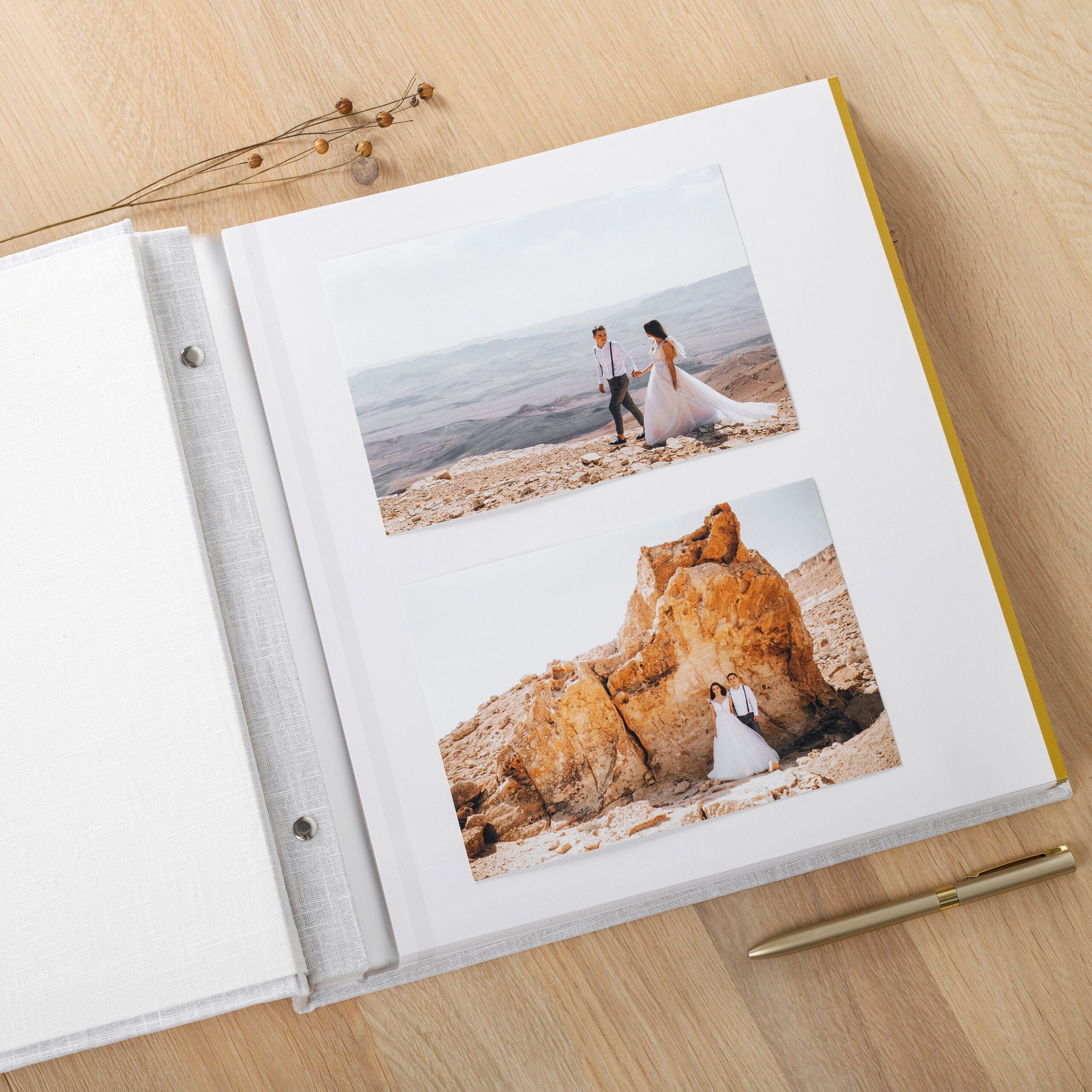 Personalized Self - Adhesive Wedding Photo Album #2 - Image 3
