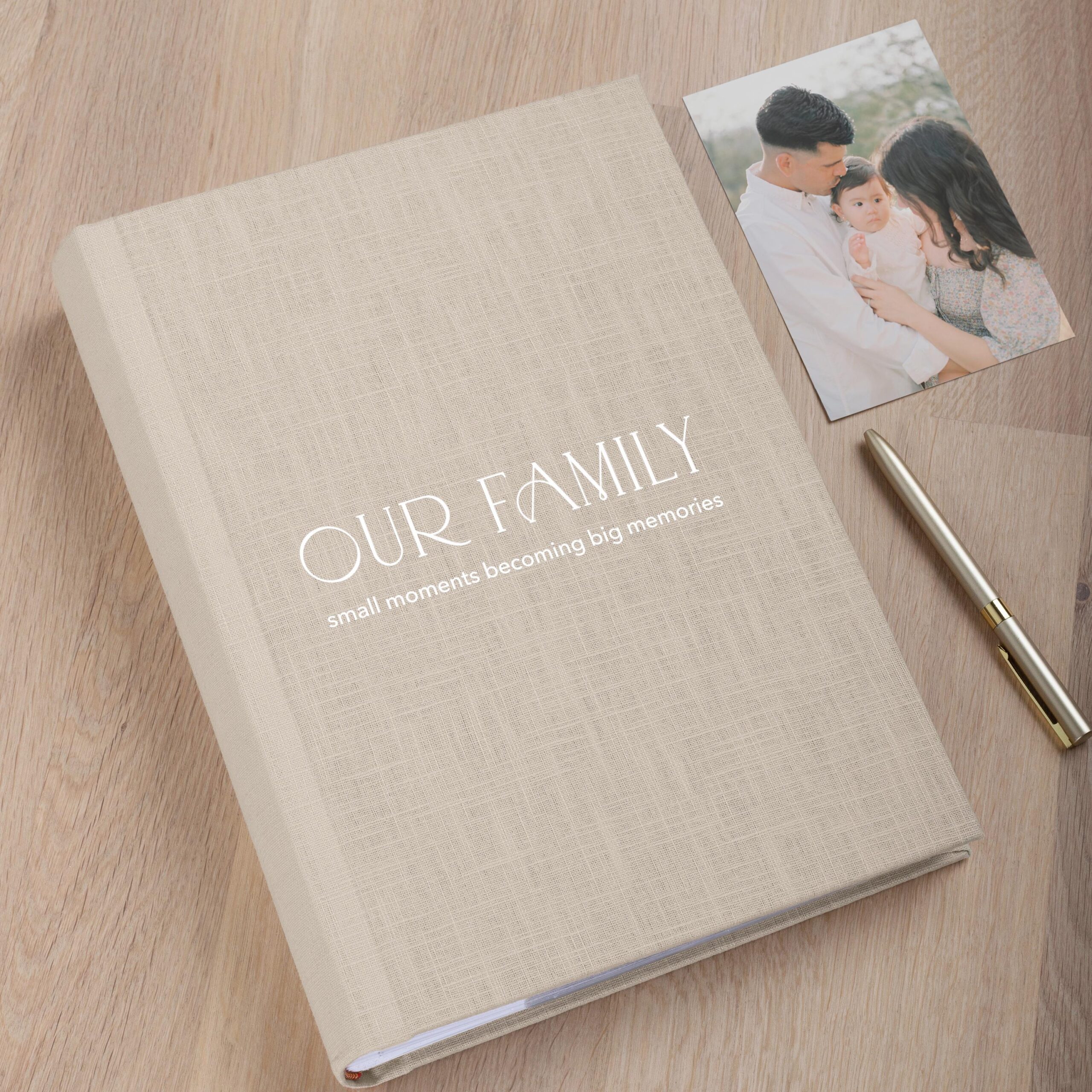 Photo Album with Sleeves for 300 4x6" 10x15cm Photos | Custom Wedding Slip In Photo Album - Image 3