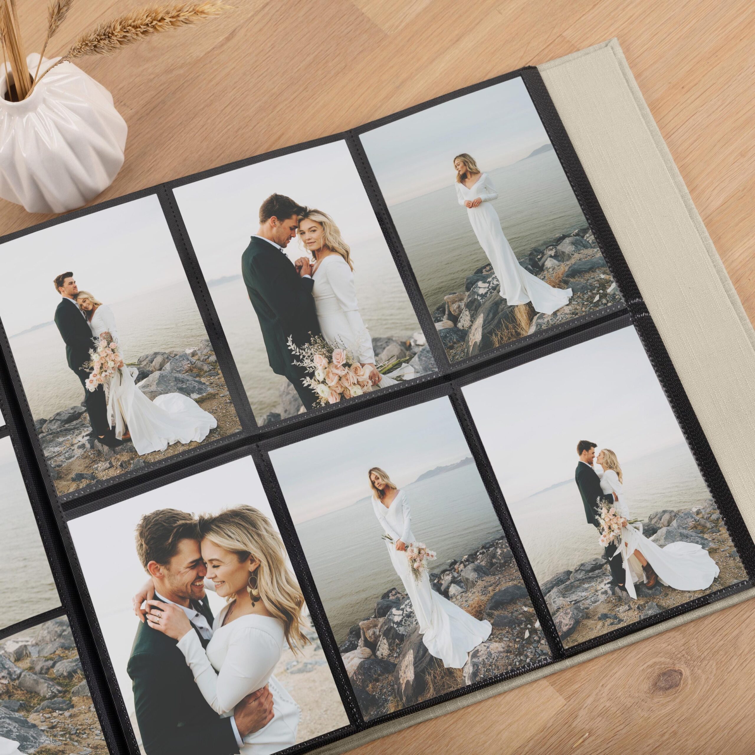 Photo Album with Sleeves for 120-1200 4x6" 10x15cm Photos | Wedding Slip In Album - Image 2