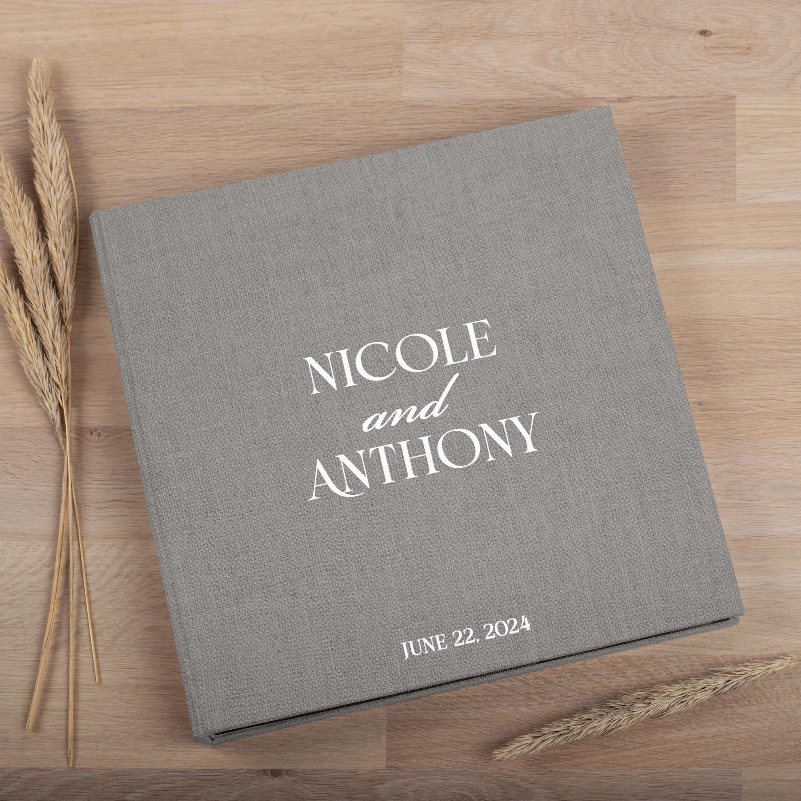 Photo Album with Sleeves for 4x6" 10x15cm Photos | Wedding Slip In Photo Album - Image 2