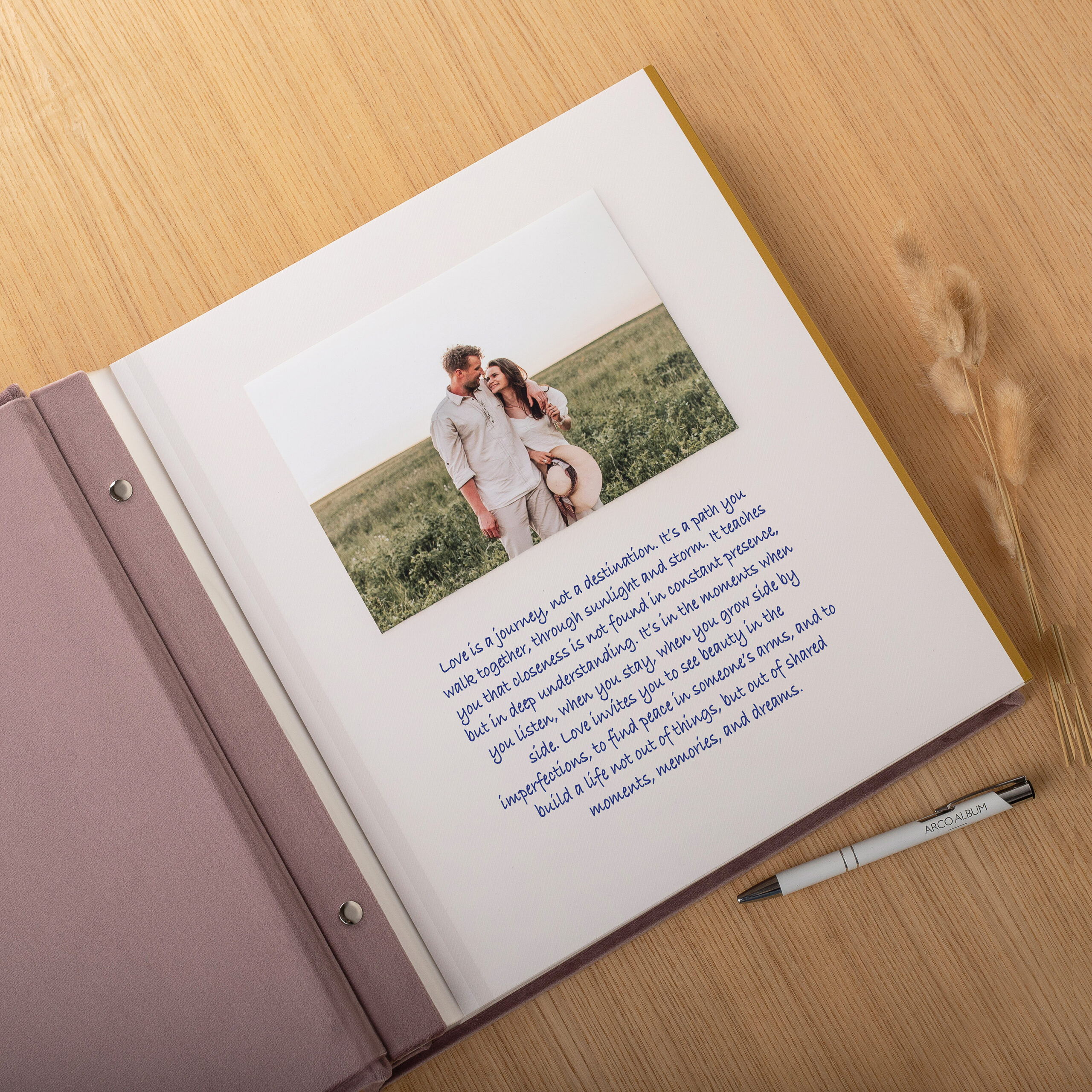 Velvet Self-adhesive Wedding Photo Album #2 - Image 4