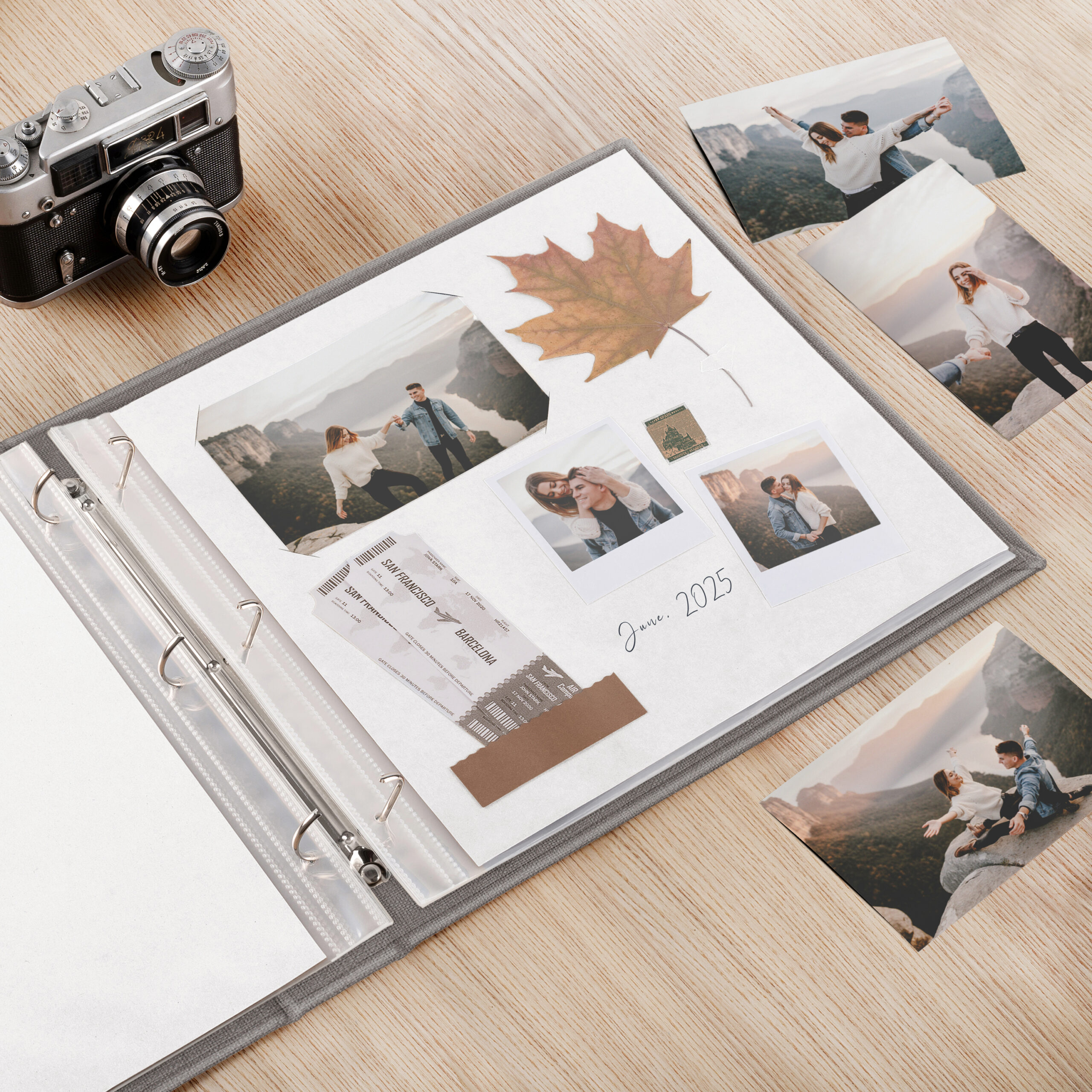 Personalized Family Scrapbook Album - Image 3